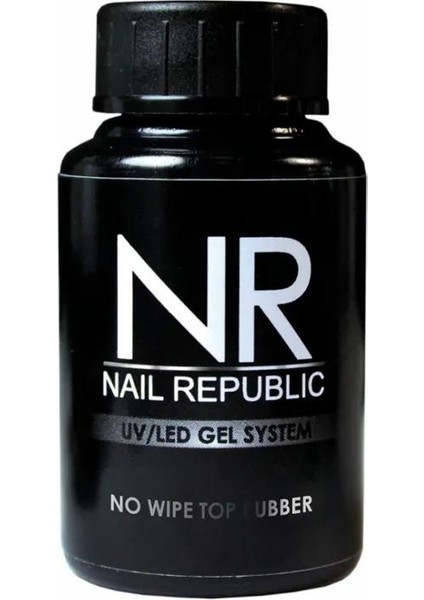 Nail Republic No Wipe Top Rubber 30 ml