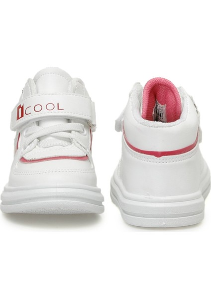 I Cool Brava 3pr Beyaz Kız Çocuk High Sneaker