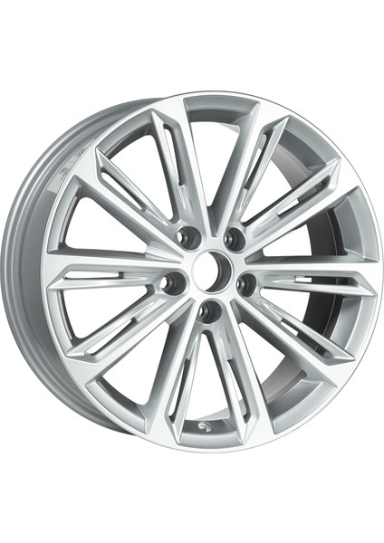 EMR-S1002-01 8.0X18" -5X112 ET35 57.1 Silver Jant (4 Adet)