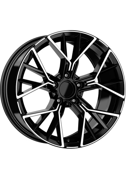 EMR-DY710-02 9.5X20" -5X112 ET40 66.6 Black Diamond Jant (4 Adet)