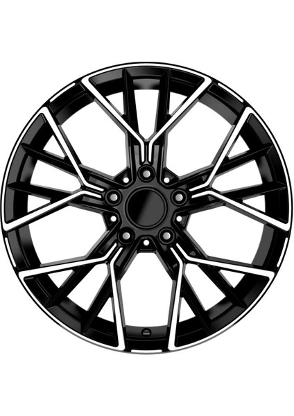 EMR-DY710-02 9.5X20" -5X112 ET40 66.6 Black Diamond Jant (4 Adet)