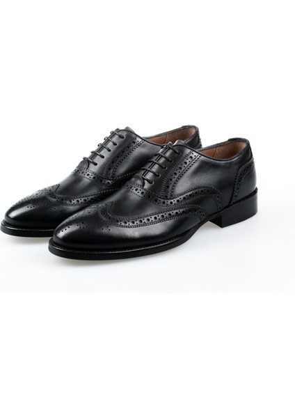 Erkek Deri Kendinden Özel Desenli Klasik Ayakkabı modelleri