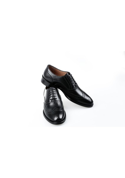 Erkek Deri Kendinden Özel Desenli Klasik Ayakkabı fırsatları
