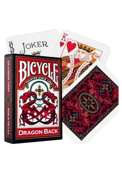 Dragon Back Red Oyun Kartı