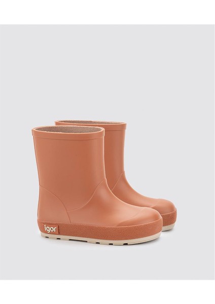 W10291 Yogi Igor Marka Unisex Çocuk Yağmur Çizmesi Kiremit Rengi fiyatları