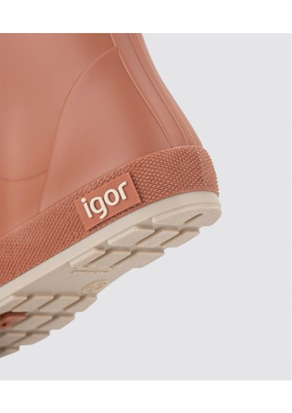 W10291 Yogi Igor Marka Unisex Çocuk Yağmur Çizmesi Kiremit Rengi indirimleri