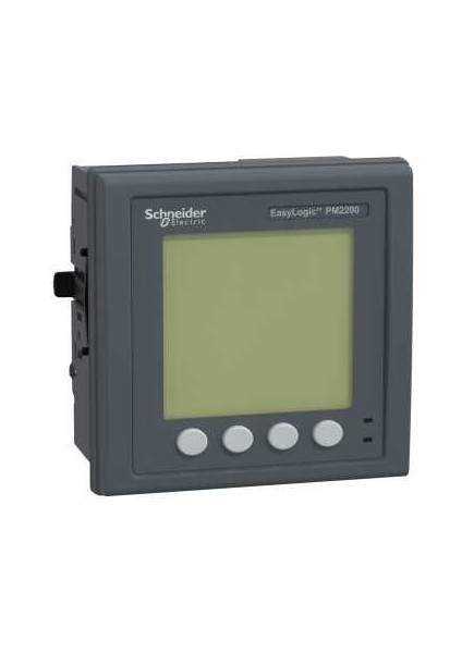 METSEPM2230 - Easylogic PM2230, Enerji Kalite Analizörü, 31. Harmoniğe Kadar Harmonik Ölçümü, LCD Ekran, RS485 Port Üzerinden Haberleşme Class 0.5s