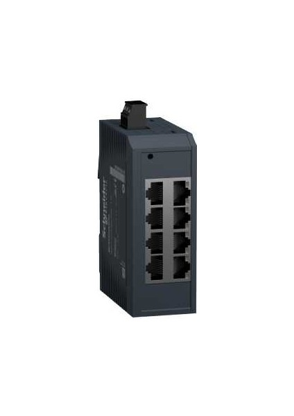 MCSESU083FN0 - Modicon Standart Yönetilmeyen Anahtar - Bakır Için 8 Bağlantı Noktası