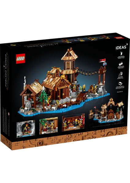 Ideas 21343 Viking Köyü (2103 Parça)