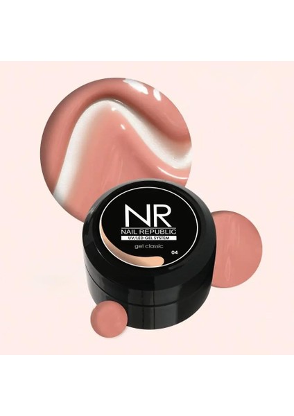 Nail Republic Protez Tırnak Jeli Uv Gel Classic 04 50 gr