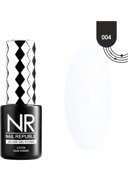 Nail Republic Cover Base Süt Beyazı 04 10 ml