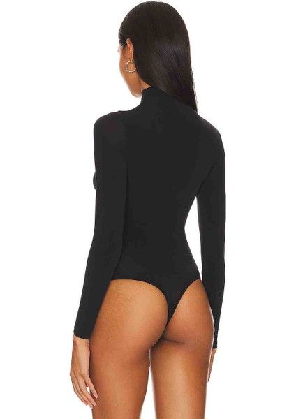 Bykuldesign Kadın Siyah Bodysuit