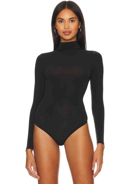 Bykuldesign Kadın Siyah Bodysuit