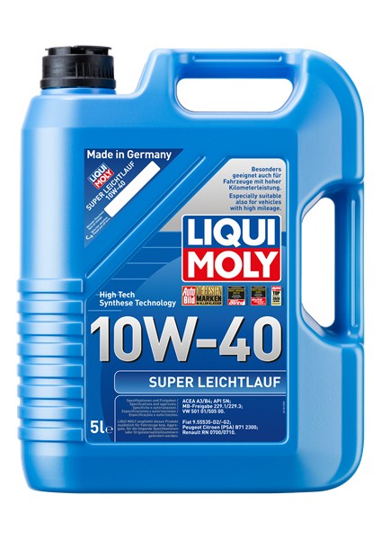 Liqui Moly Super Leichtlauf 10W-40 5 Litre Motor Yağı ( Üretim Yılı: 2023 )