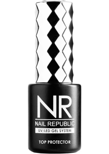Nail Republic Koruyucu Top Coat Protector Uv Filtresiz 10 ml