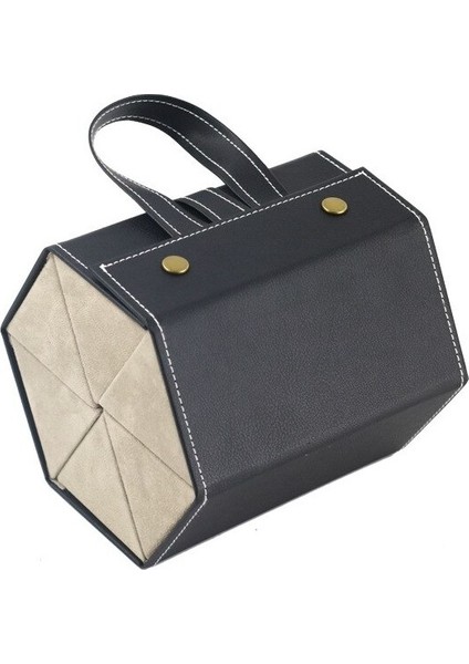 Fancy Starlucky Sunshine 6 Bölmeli Gözlük Saklama Kutusu - Siyah (Yurt Dışından)