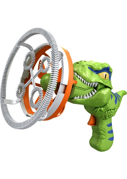 Çocuk Elektrikli Fan Dinozor Kabarcık Makinesi Kabarcık-Içinde-Kabarcık Gözenekli Gatling Kabarcık Tabancası Durak Oyuncak (Yurt Dışından)