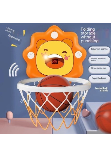 Çocuk Spor Çekim Kutusu Yumruksuz Basketbol Panyası Anaokulu Kapalı Asılı Basketbol Standı Çocuk Oyuncak (Yurt Dışından)