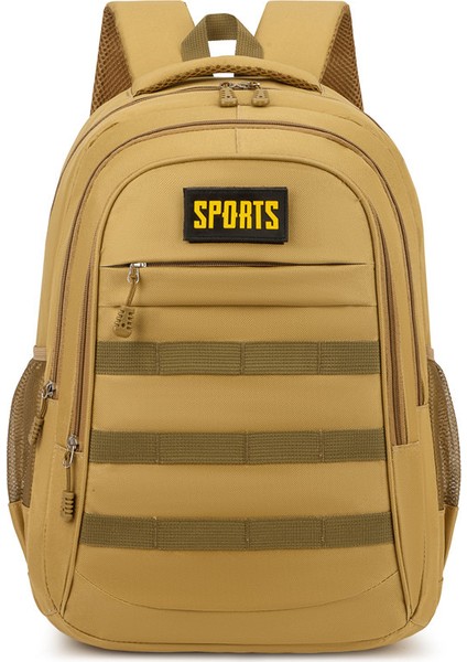 Taktik Çanta Sırt Çantası Seyahat Dağcılık Çantası Çok Katmanlı Büyük Kapasiteli Sırt Çantası (Yurt Dışından)