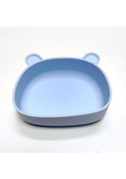 Çocuk Silikon Yemek Tabağı Bebek Mama Kasesi (Yurt Dışından)