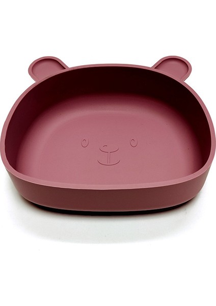 Çocuk Silikon Yemek Tabağı Bebek Mama Kasesi (Yurt Dışından)