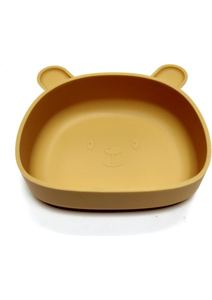 Çocuk Silikon Yemek Tabağı Bebek Mama Kasesi (Yurt Dışından)