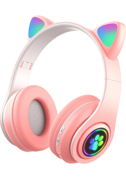 Kedi Kulaklık Bluetooth Kulaklık (Yurt Dışından)