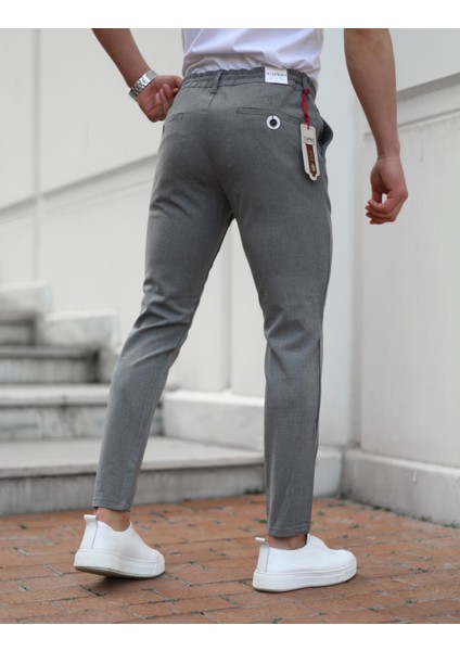 Erkek Slimfit Jogger Pantolon Rahat Likralı Pantolon