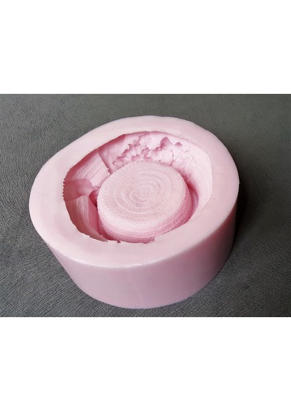 Arı çiçek Kiraz dekorlu 11cm Şapka Saksı Mumluk Silikon Kalıbı K-366A fiyatları