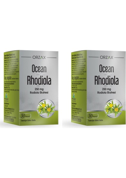 Ocean Rhodiola 250 mg 30 Kapsül x 2 Adet