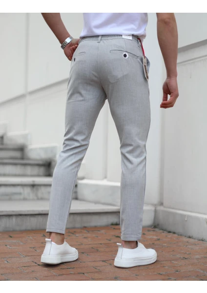 Jack Caprio Erkek Slimfit Jogger Pantolon Rahat Likralı Pantolon