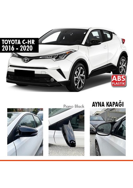Toyota Chr C-Hr Yarasa Ayna Kapağı Batman Ayna P.siyah