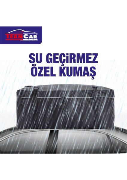 Team Car Araç Tavan Çantası Portbagaj (350LT)
