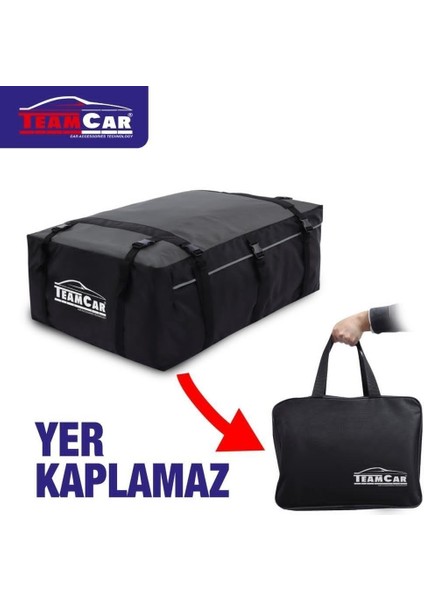 Team Car Araç Tavan Çantası Portbagaj (350LT)
