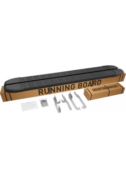 Opel Vivaro B Uzun Şase S-Line Siyah Yan Basamak 263 cm 2015 Üzeri modelleri