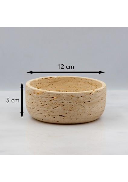 Traverten Kase 12 x 5 cm