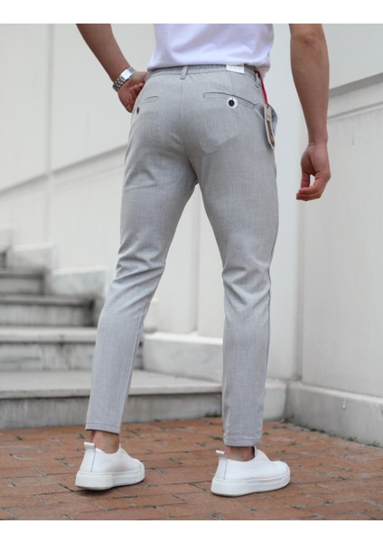 Erkek Slimfit Jogger Pantolon Rahat Likralı Pantolon