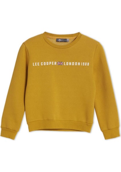 Steward Erkek Çocuk Sweatshirt Hardal