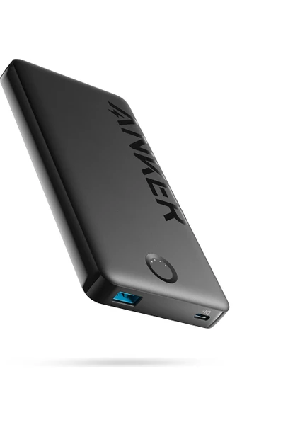 323 Powerbank 10000mAh - PowerCore 10K II Taşınabilir Hızlı Şarj Cihazı - 12W - Siyah - A1334 (Anker Türkiye Garantili)