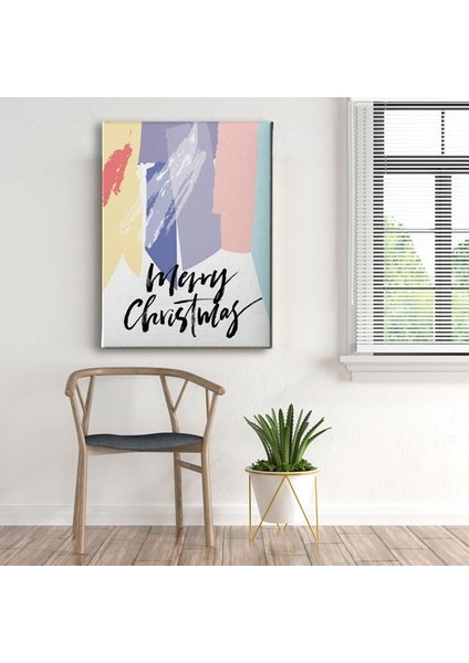 Dijital Ofis Merry And Christmas Canvas Tablo