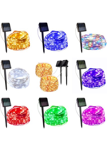 2 Adet Dekoratif Noel Işıkları Şeritler Parıltılı 30M (Yurt Dışından)