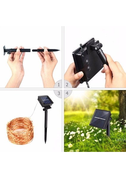 2 Adet Dekoratif Noel Işıkları Şeritler Parıltılı 30M (Yurt Dışından) modelleri