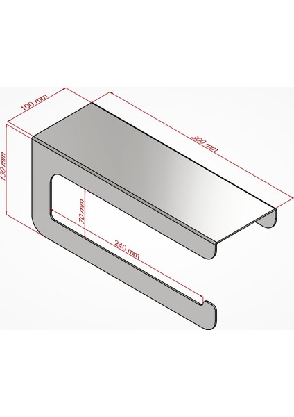 Dekoratif Mat Siyah Metal Bahartatlık Raflı Havlu Peçetelik & Havlu Tutucu & Kağıt Havluluk fırsatları