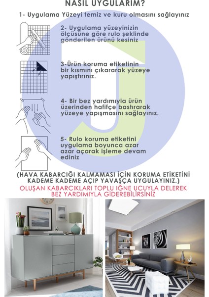 Kendinden Yapışkanlı Mat Renkli Mutfak Banyo Tezgah Duvar Dolap ve Masa Kaplama 60CMX300CM