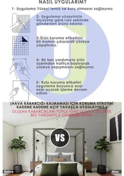 Kendinden Yapışkanlı Keten Koyu Gri Mutfak Banyo Tezgah Duvar Dolap Masa Kaplama 60X500CM indirimleri