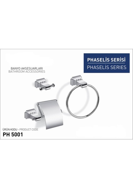 Mesa Teknik Karlim Phaselis Serisi 3lü Aksesuar Set