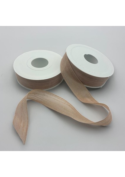 Keten Kurdele 2,5CM-20MT Kapiçino