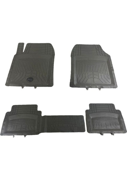 Audi 80 Serisi 3D Havuzlu Paspas Pufi Move Siyah