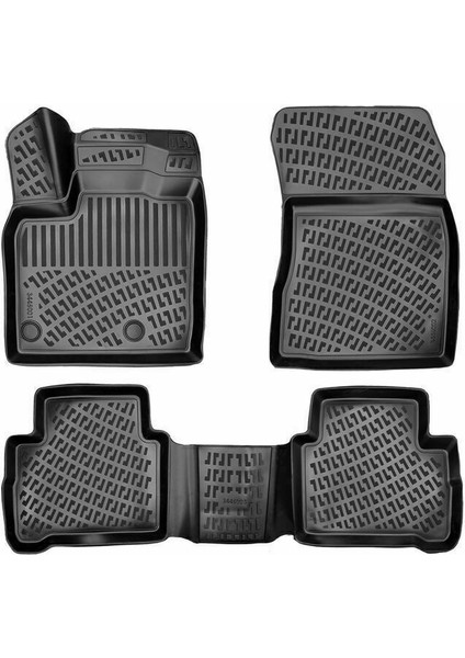 Rizline Ford Explorer 5 Koltuk Usa 2011-2019 3D Havuzlu Paspas