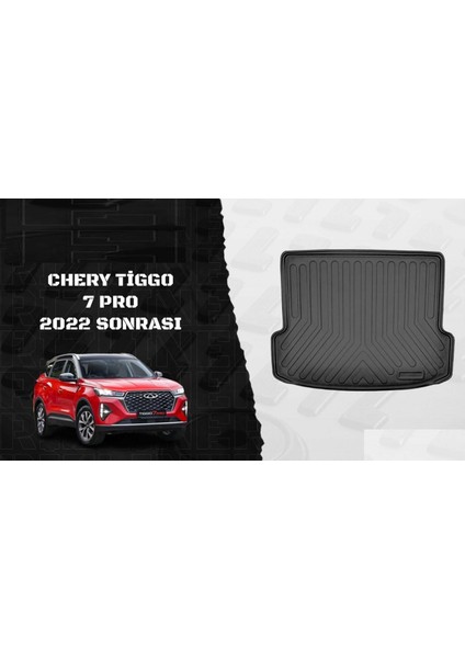 Rizline Chery Tiggo 7 Pro 2022 Sonrası 3D Bagaj Havuzu